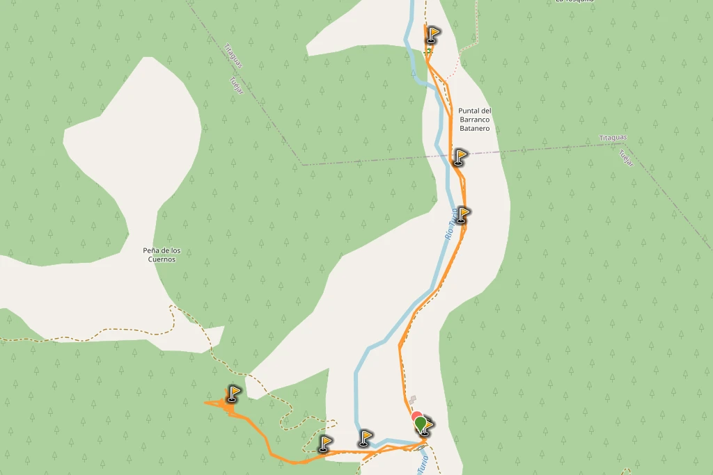 Cascada de Bercolón - Track GPS