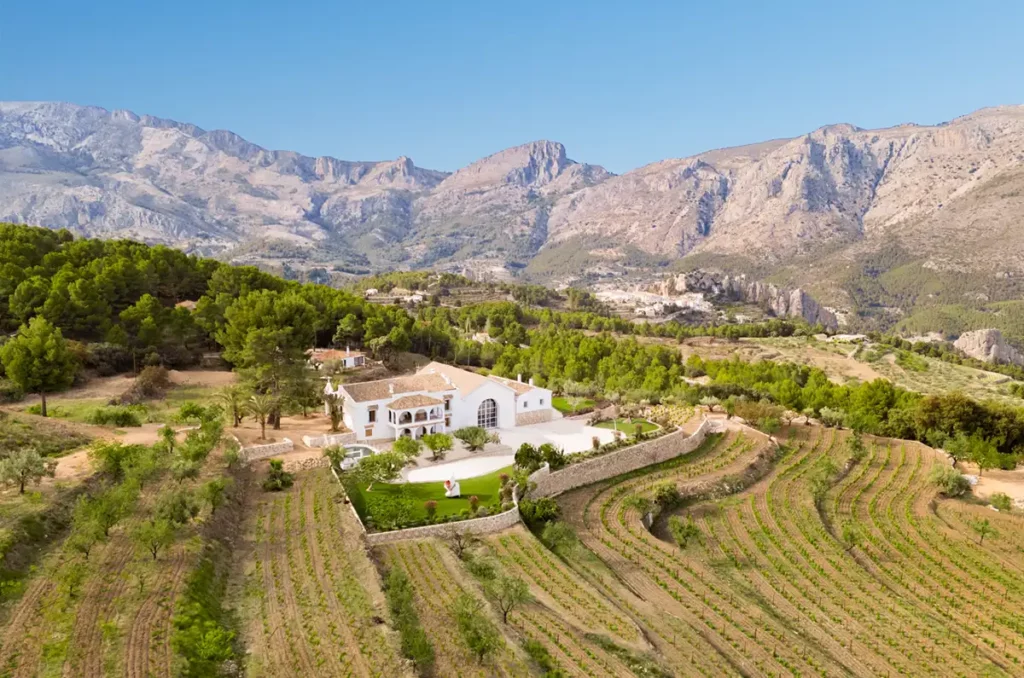 Bodega Masos en el Valle de Guadalest