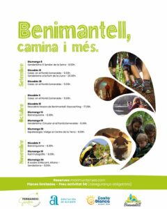 Benimantell, camina y més